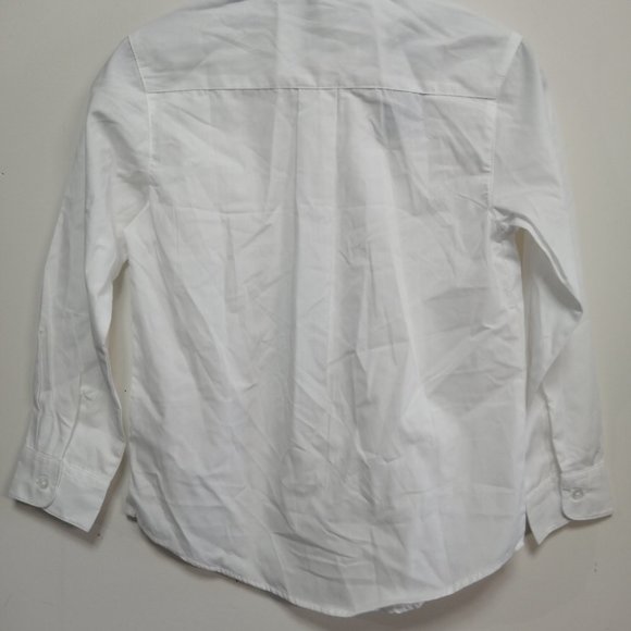 BNWT French Toast Boys Polo Long Sleeves White Size (8) - Picture 4 of 7